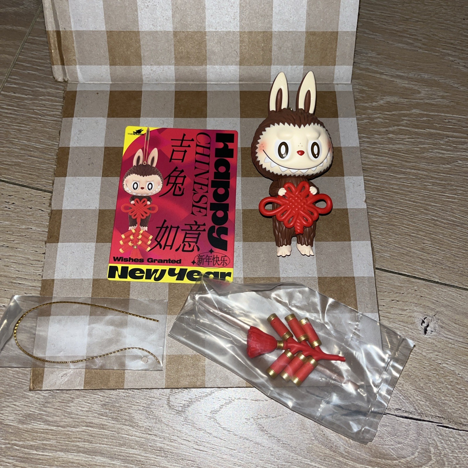 Chinese New Year Series Labubu Wishes Granted