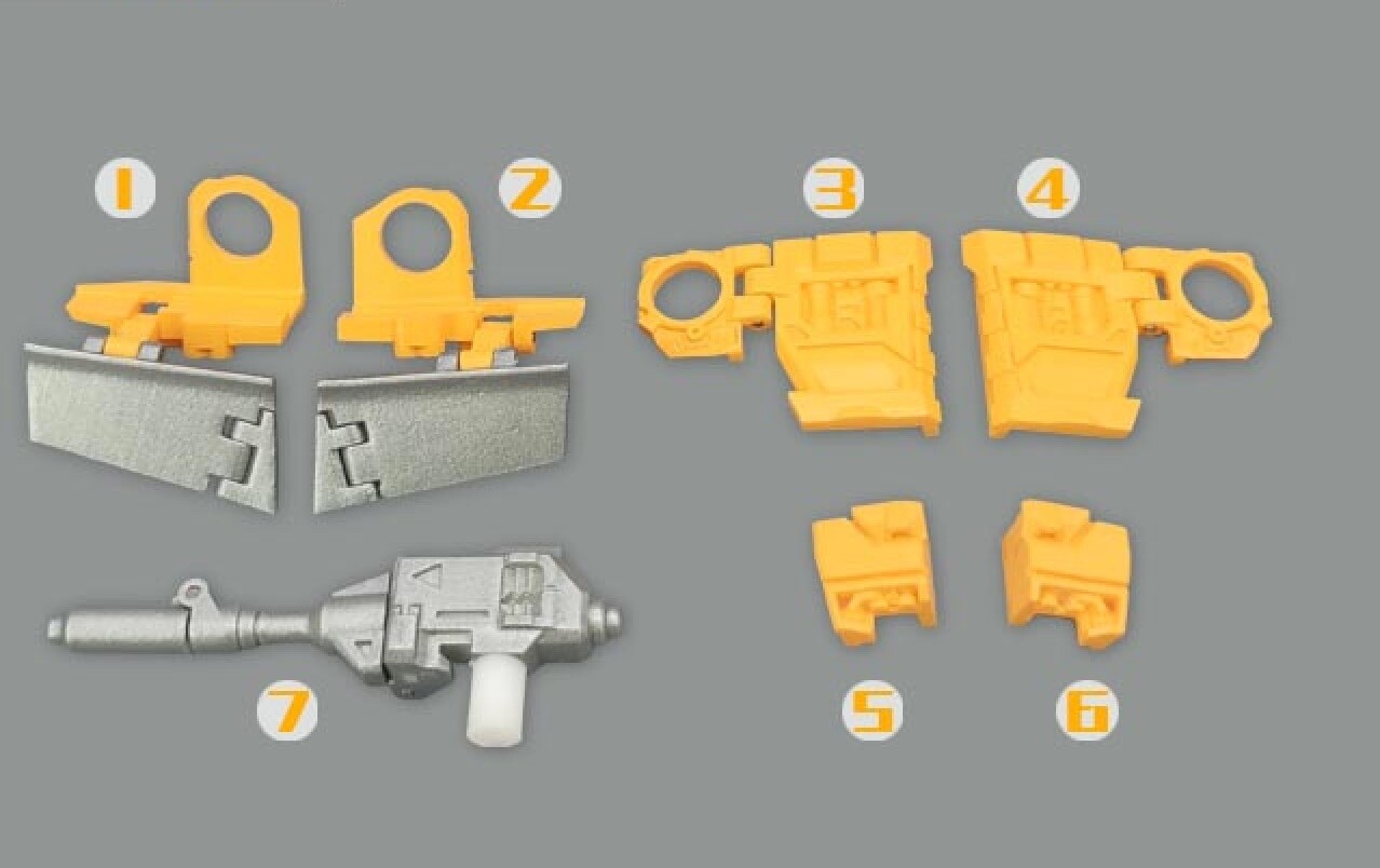 Go better studio GB-1022C upgrade kit for Legacy United Sunstreaker,in stock