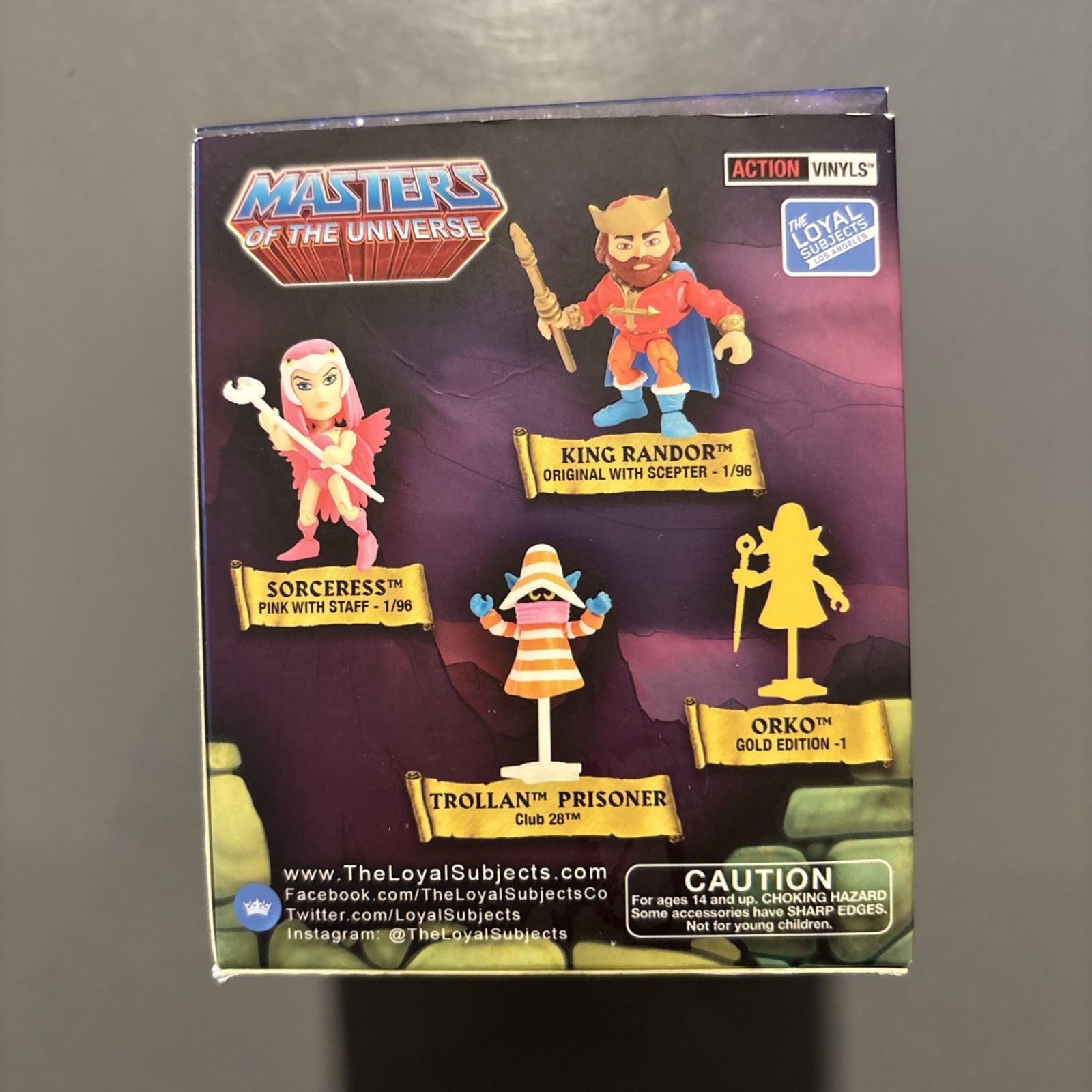 Loyal Subjects MOTU Masters of the Universe ZODAK Action Vinyl 1/48 Complete