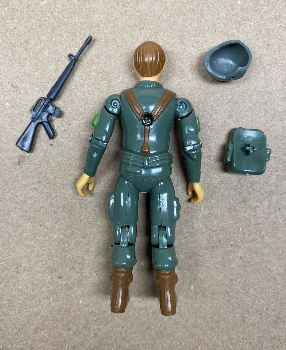GI Joe 1982 Grunt V1 Straight Arm Complete Clean & Tight! Vintage Hasbro ARAH