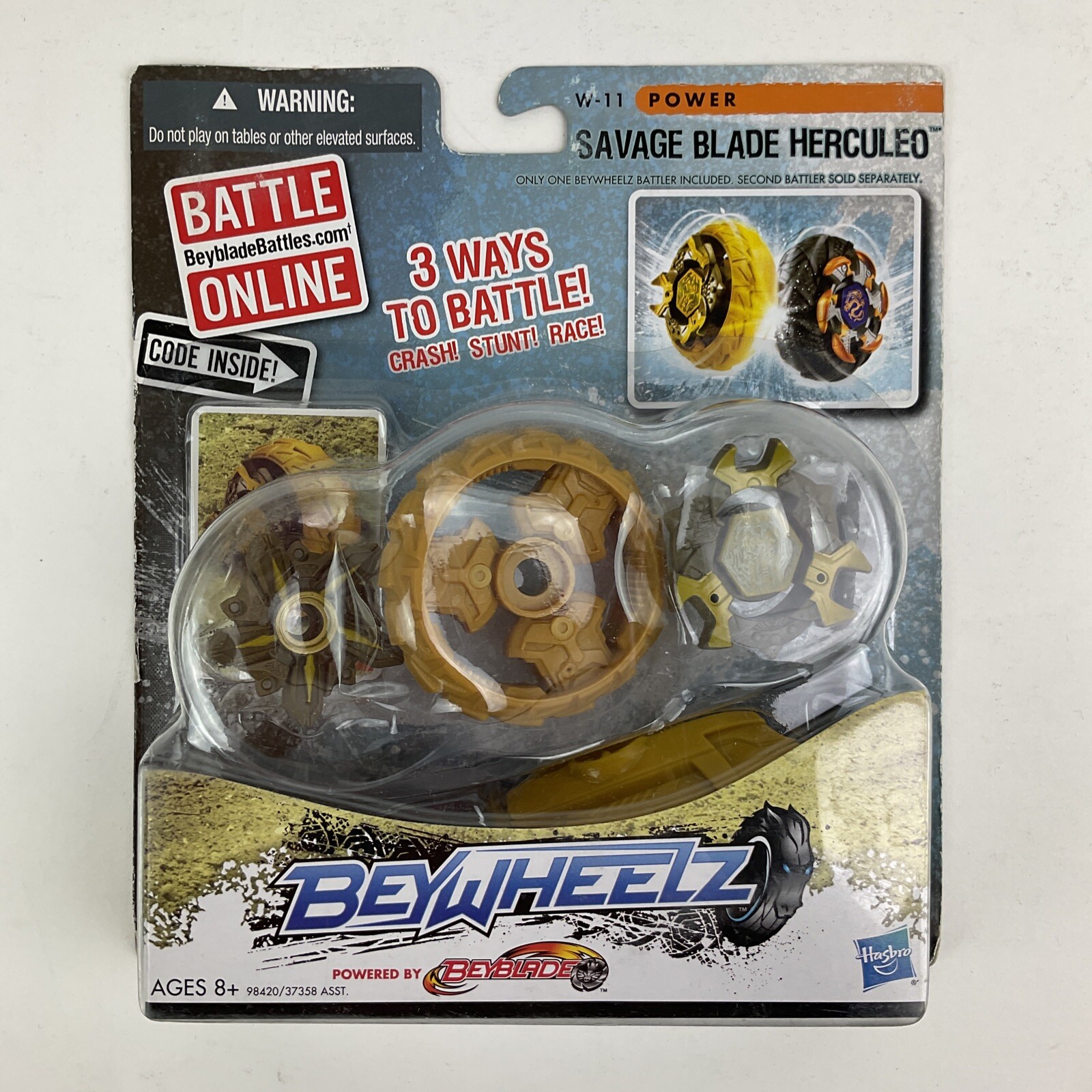 Beywheelz Savage Blade Herculeo W-11 Power Launchers Battlers Cards