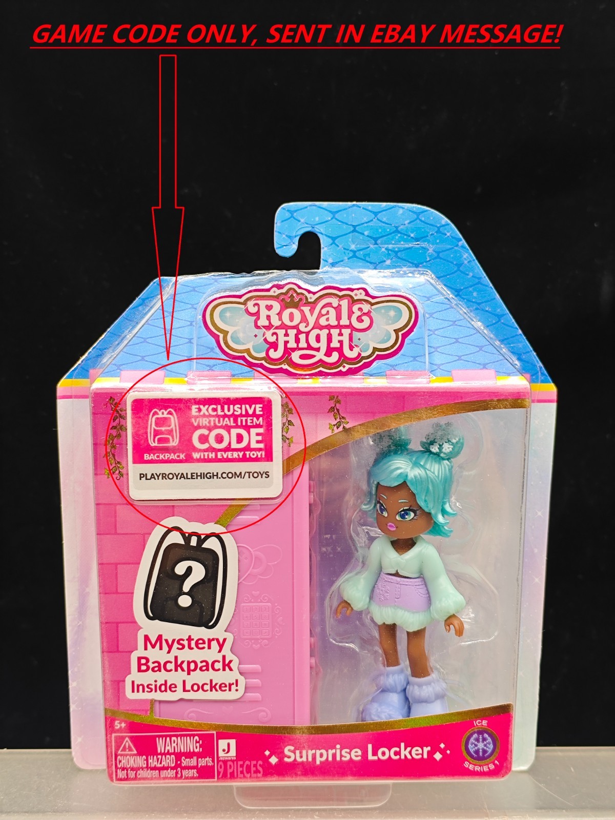 * CODE ONLY * Royale High Surprise Locker Series 1 – Ice Fairy Doll TOY