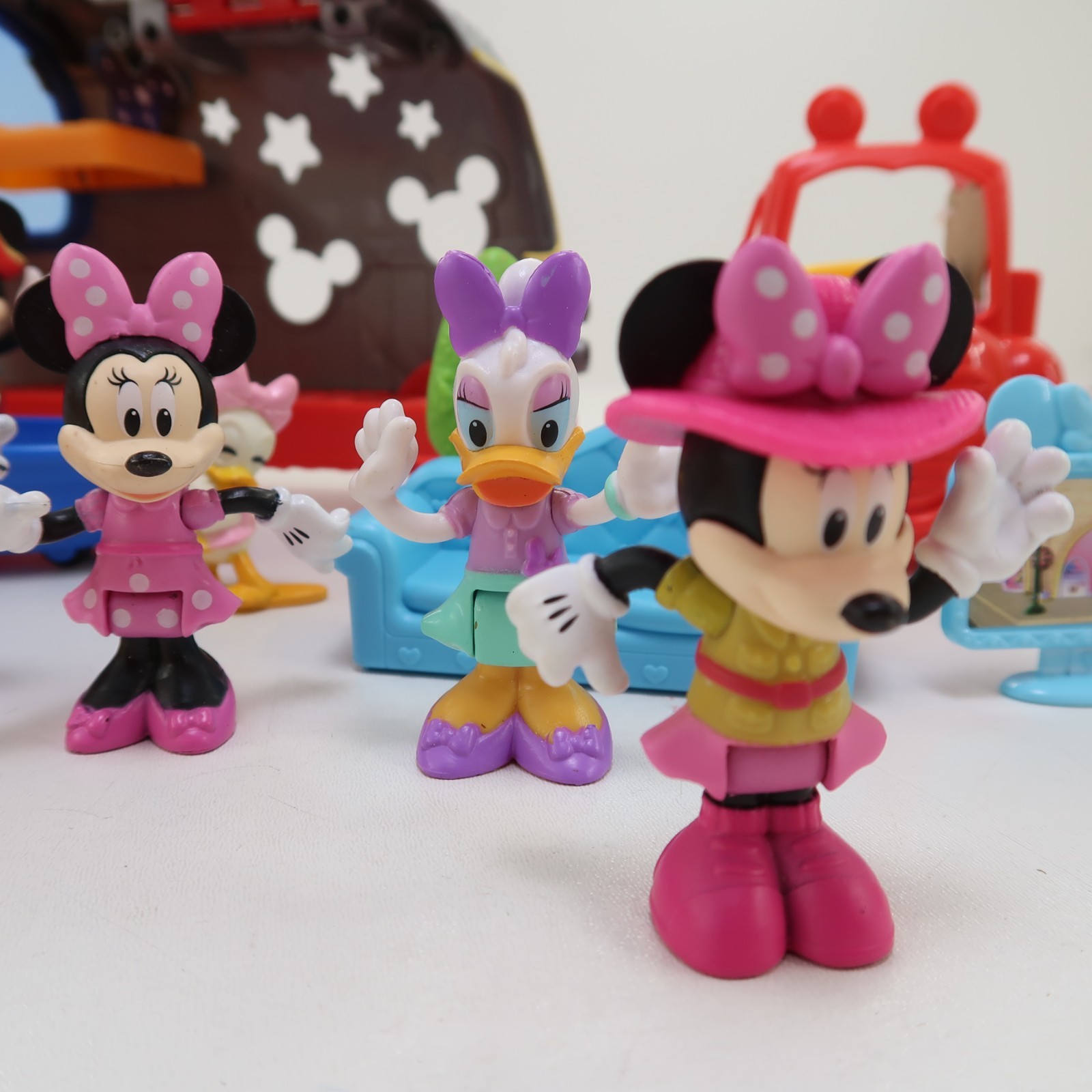 Mickey Mouse Clubhouse Mickey’s Camper Figures Accessories Pirate Toy Lot