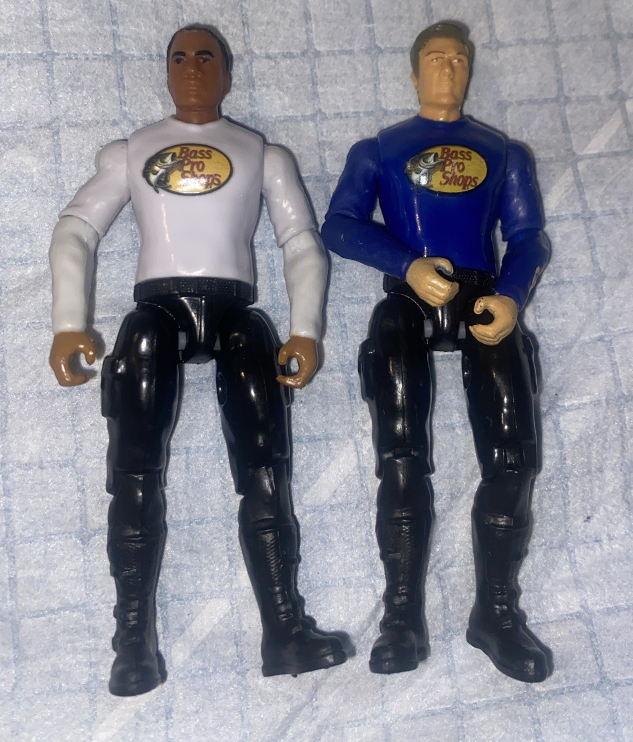 Bass Pro Shop Action Figure Blue Shirt