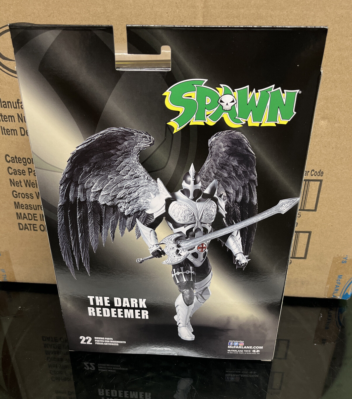 McFarlane SPAWN * The DARK Redeemer * 7” Action Figure In Stock Mip!