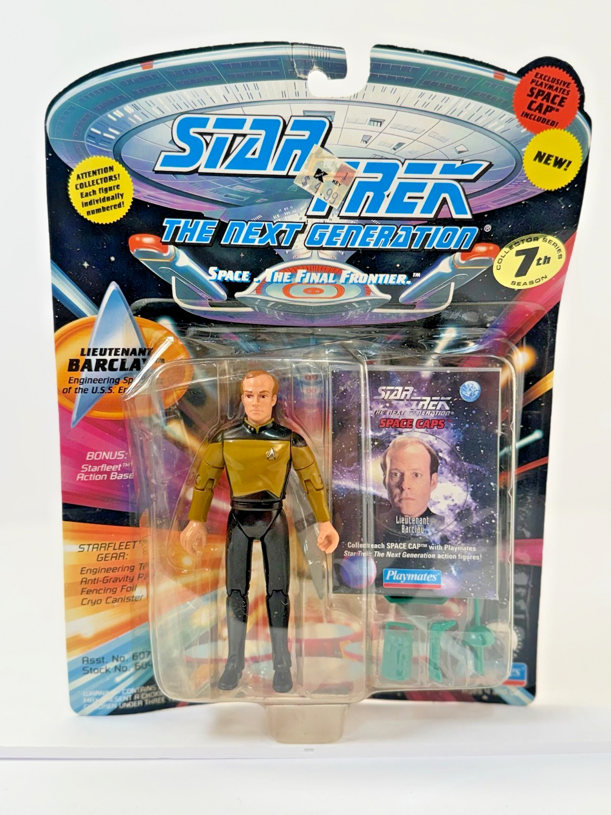 1994 Playmates – Star Trek: The Next Generation – Lieutenant Barclay – NEW