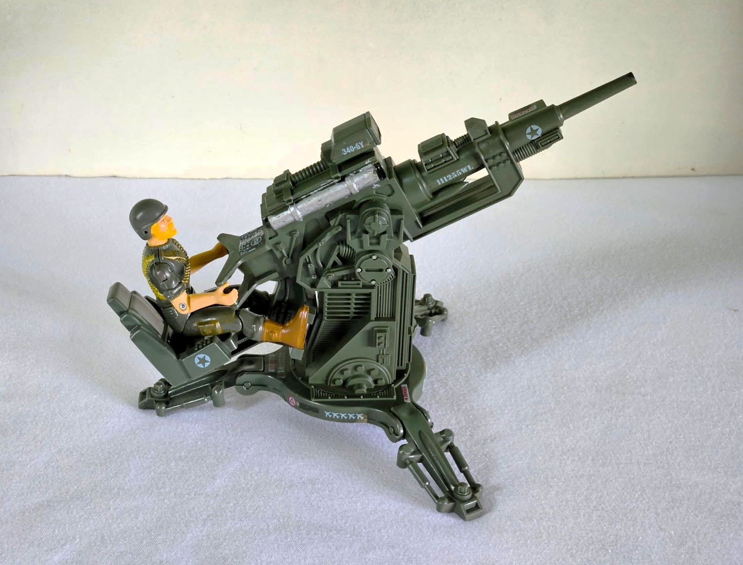 GI Joe ARAH Series 1 1982 FLAK & Series 1.5 1082-83 Rock ‘N Roll v1.5