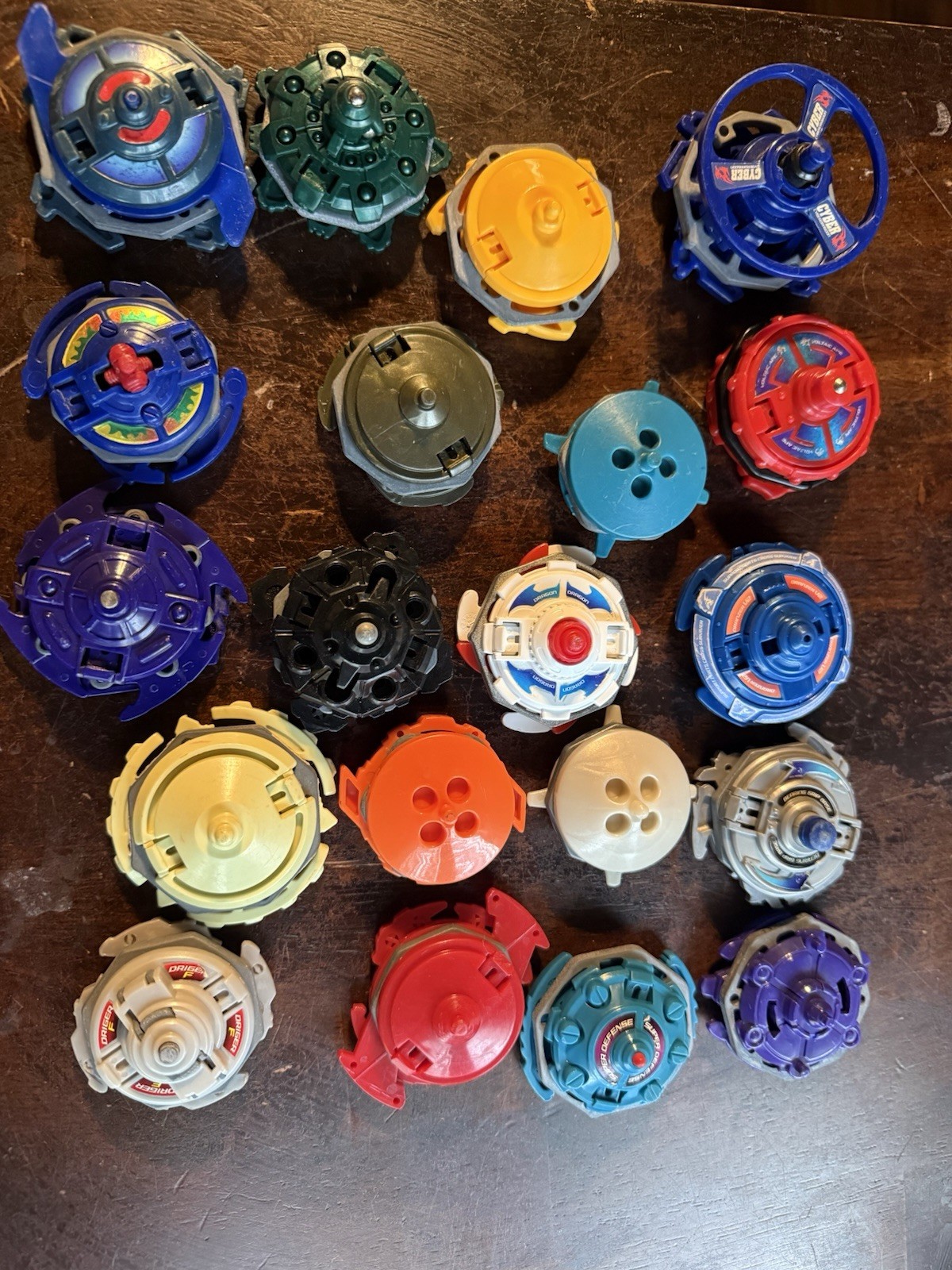 Vintage Beyblade Lot. Plastic Gen.20 Beys. Please See Description