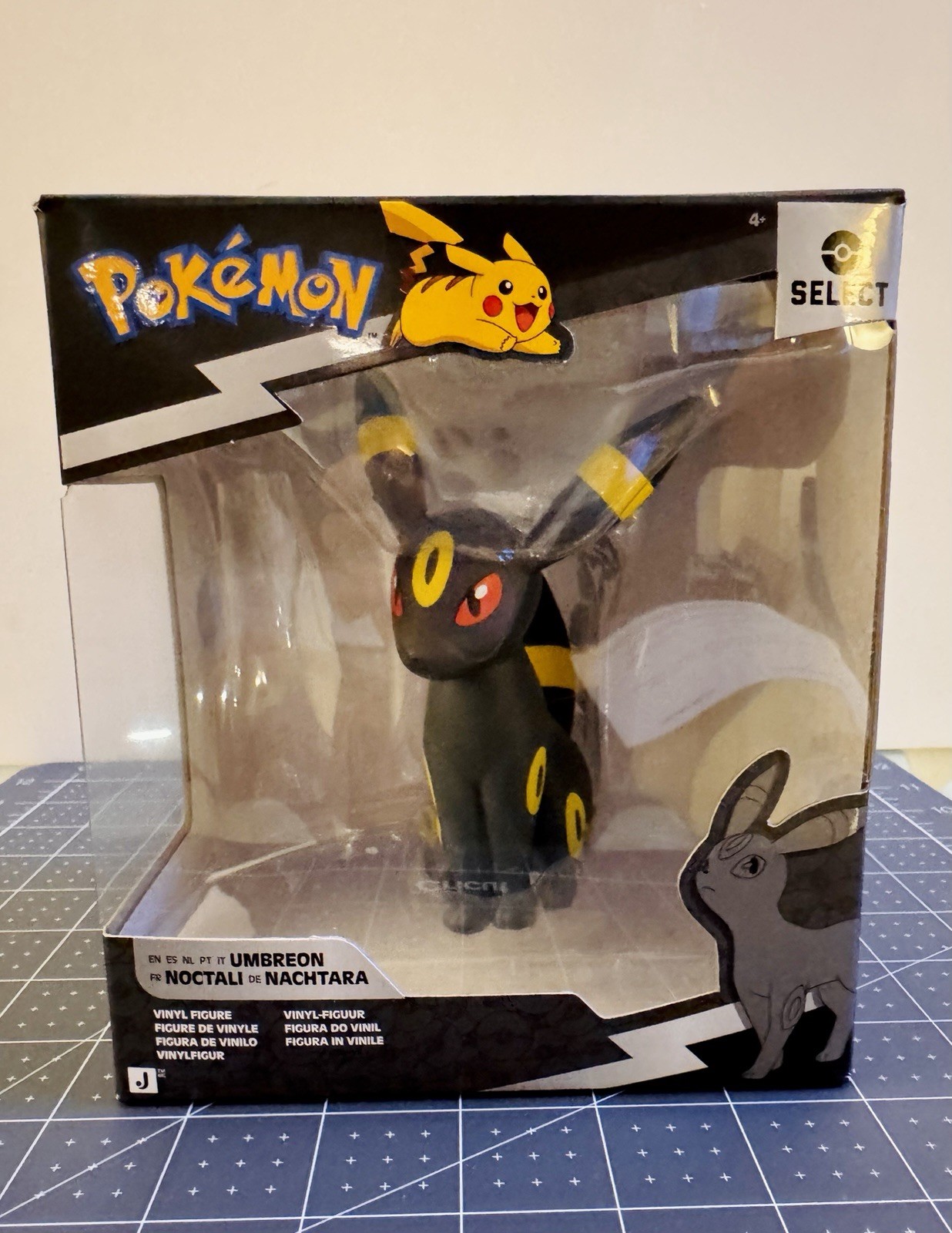 Jazwares Pokemon Select Series 15 UMBREON 4” Vinyl Figure 2026 New In Hand