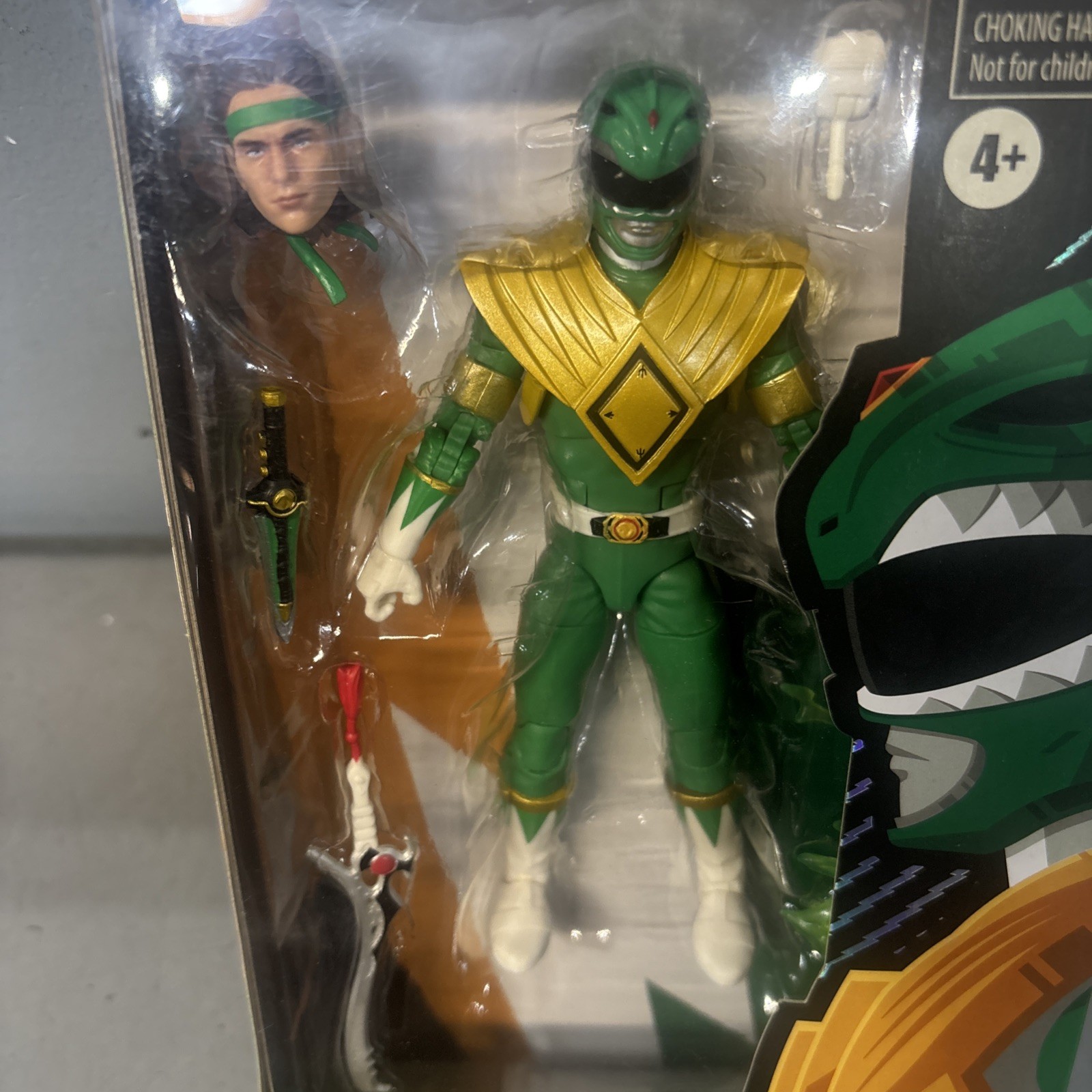 Hasbro Green Ranger Tommy Figure Power Rangers Lightning Collection NEW SEALED