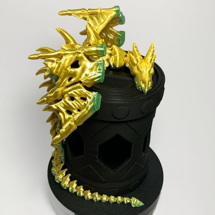 10″ Skeleton Articulated Dragon For all ages made in USA