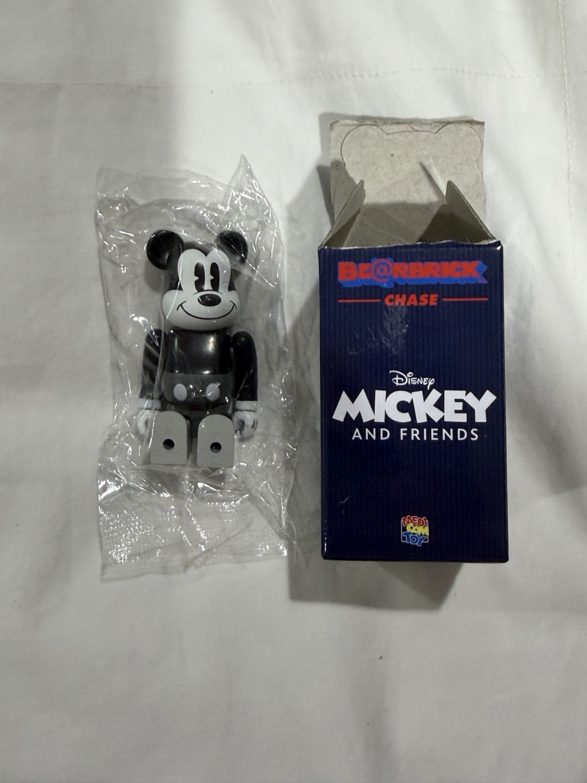 Disney Mickey Mouse Bearbrick Chase Mickey and Friends Medicom Toys SECRET RARE