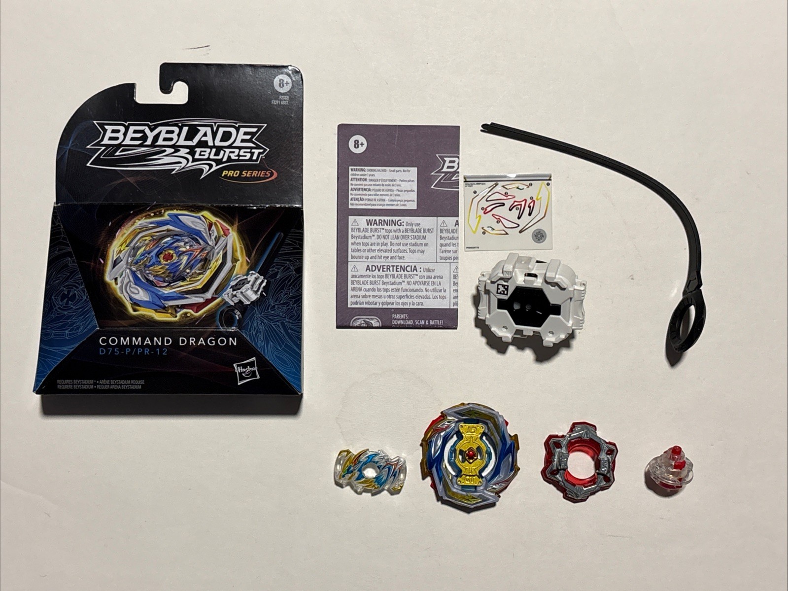 Beyblade Burst Pro Series Command Dragon D75-P/PR-12