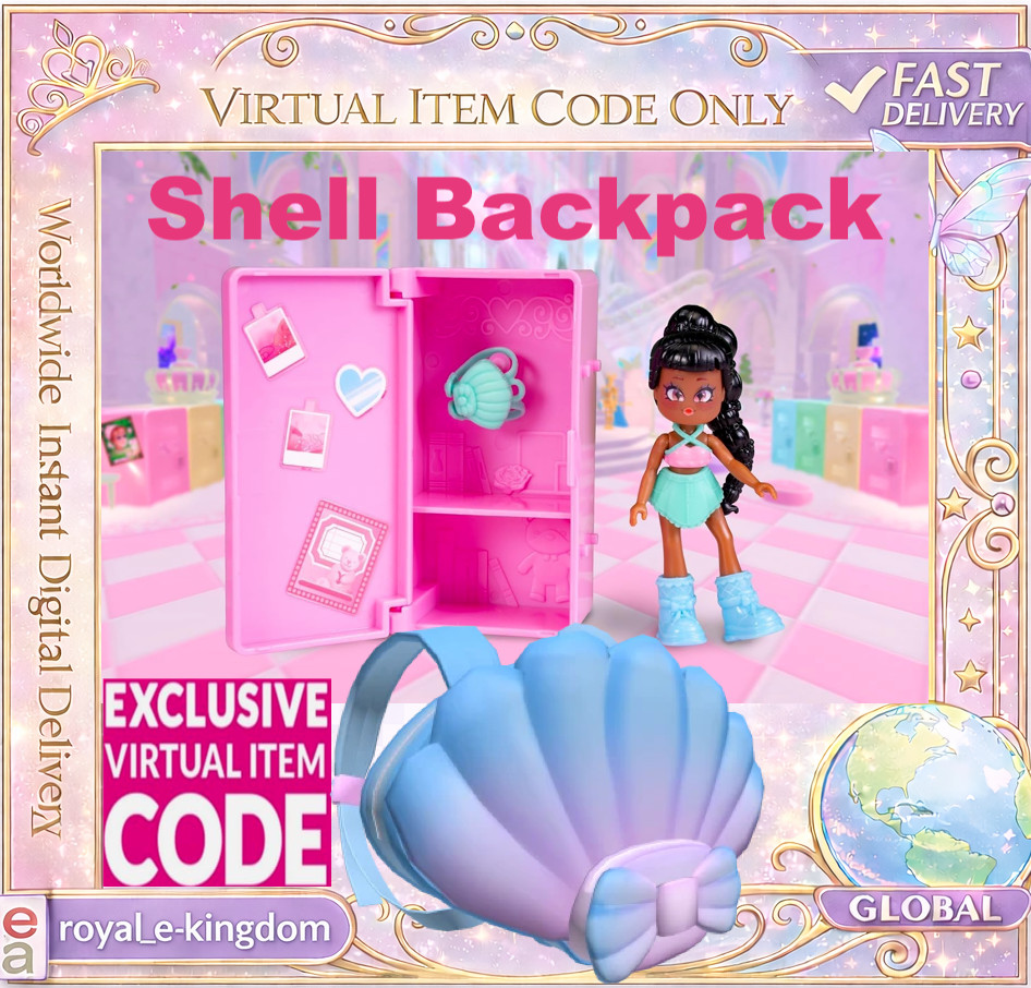 Royale High Surprise Locker Water Fairy Code Only Shell Backpack Sent EbayMesage