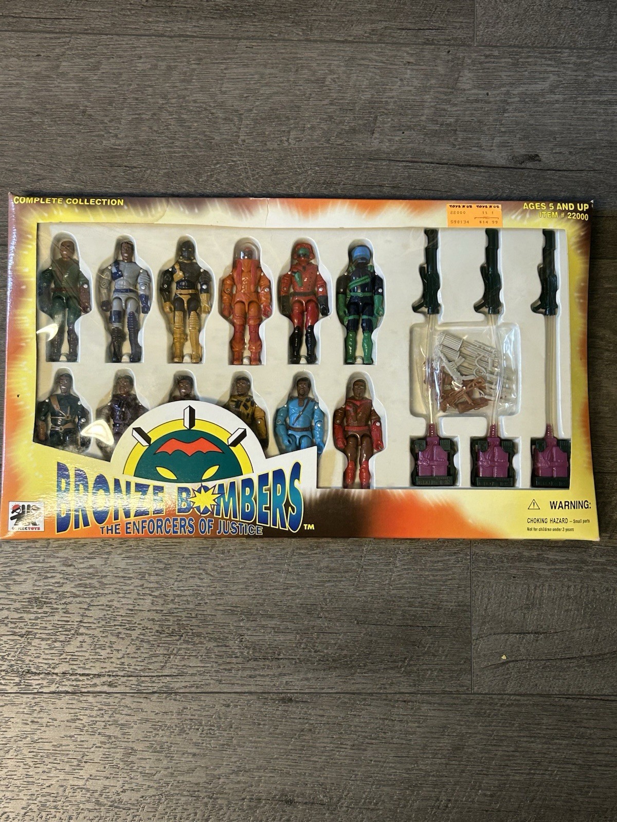 Vintage 1997 Bronze bombers The Enforcers Of Justice.