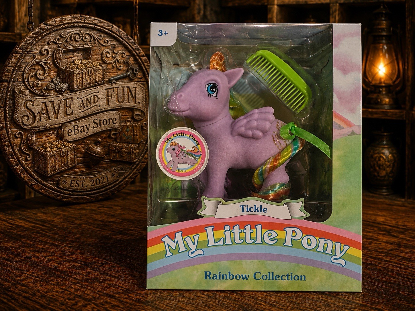 My Little Pony Retro Rainbow TICKLE NEW IN BOX