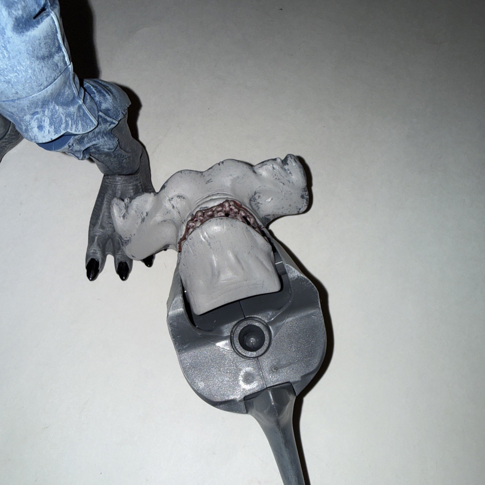 DC Multiverse King Shark Build A Figure BAF CNC 100% Complete with Hammerhead 9″