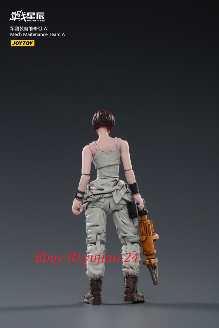 In Stock JOYTOY Battle for the Stars Mech Maitenance Team A Action Figures 1/18