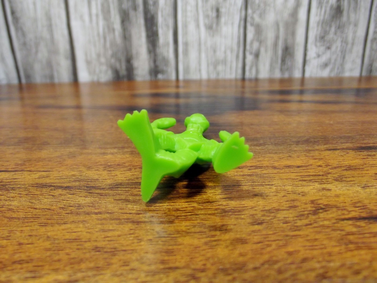 Vintage Tim Mee Laser Team Green Turtle Alien Toy Figure Science Fiction 1970s