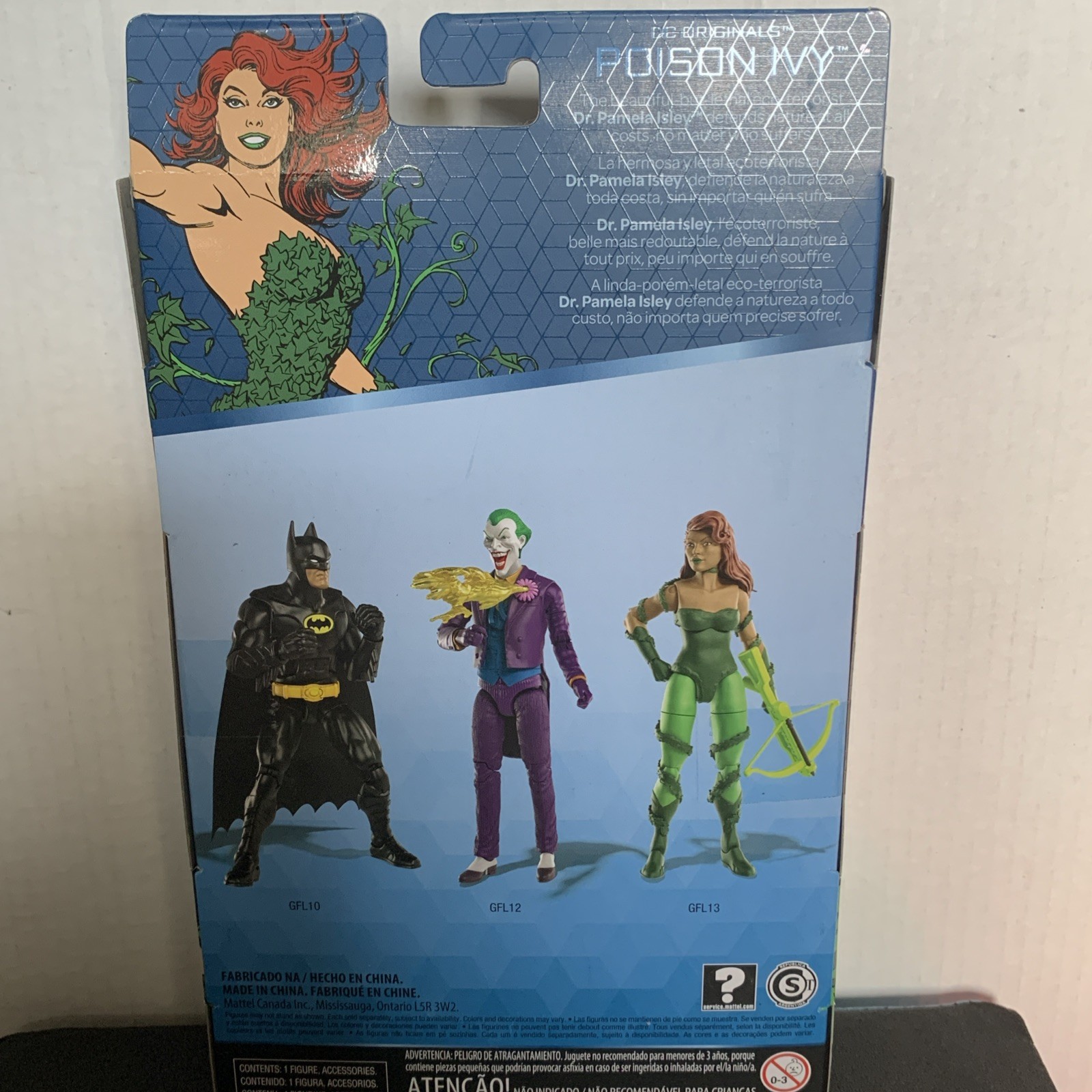 DC Multiverse Original 80 Years Batman Poison Ivy Joker 2019 Mattel Lot (3)