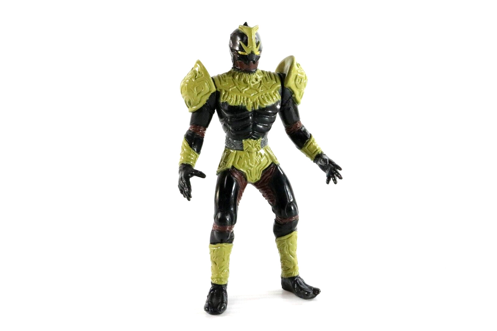 ITAT/Bandai Kamen Rider 4.5″ Action Figure Toy Green/Black Movable Arms