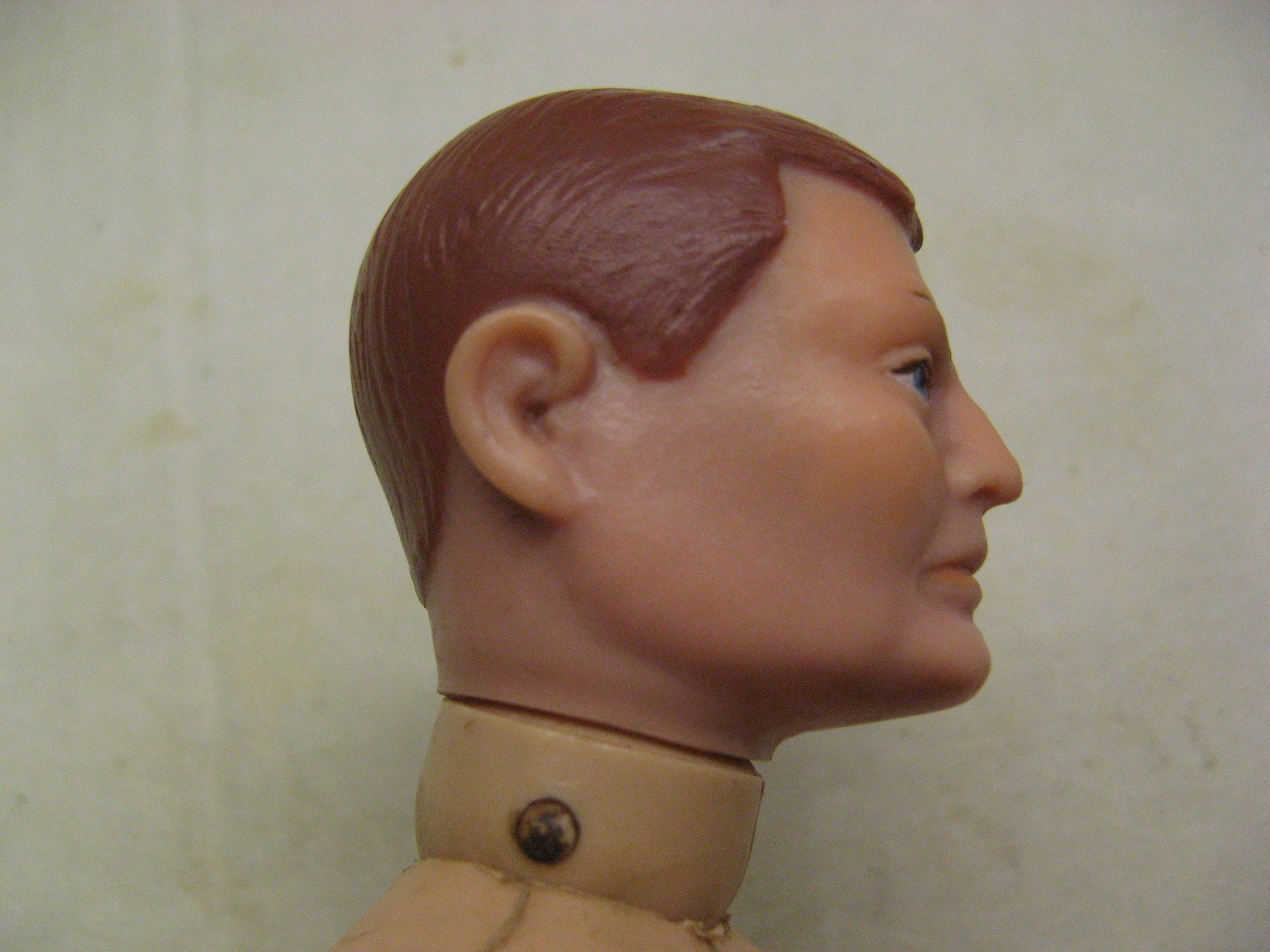 1964 GI Joe Vintage Hasbro 12” SOTW Foreign Face Figure, Red Hair, Bare