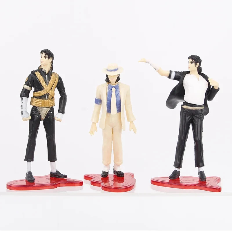 Michael Jackson PVC Action Figure Set 5pcs Collectible Model Toys 11cm Toys Gift