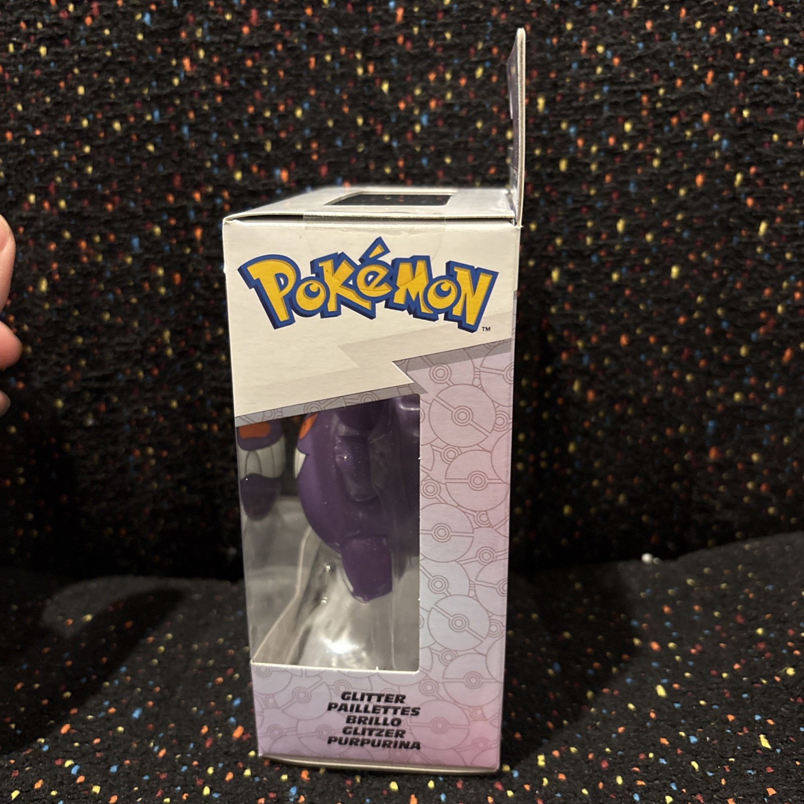 Jazwares Pokemon Glitter Gengar Series 1 Figure 30th Anniversary New In Hand