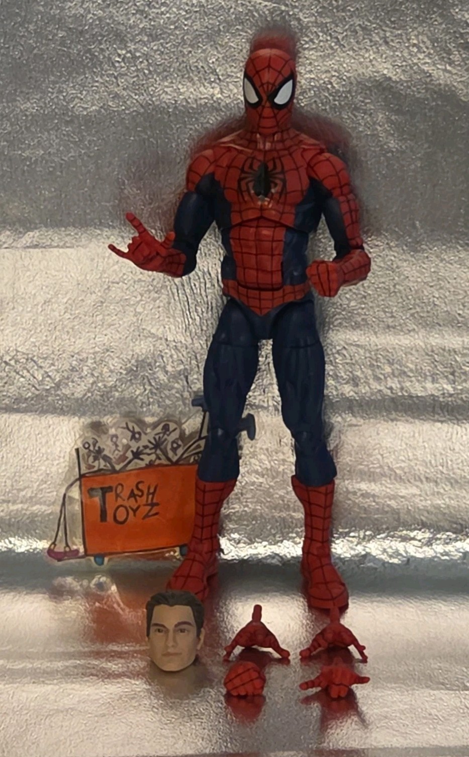 MARVEL LEGENDS SPIDERMAN ACTION FIGURE RENEW YOUR VOWS SET PETER PARKER HASBRO