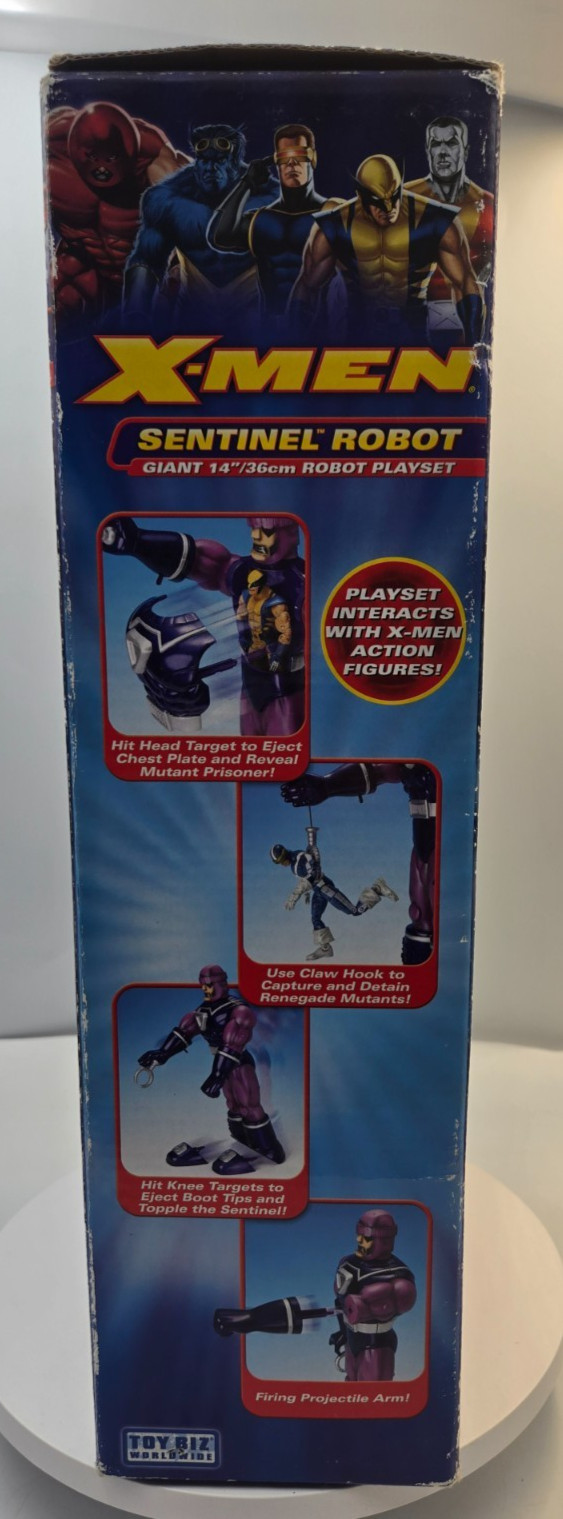 X-Men Marvel Comics 14” SENTINEL Robot 2005 Toy Biz NEW & Sealed
