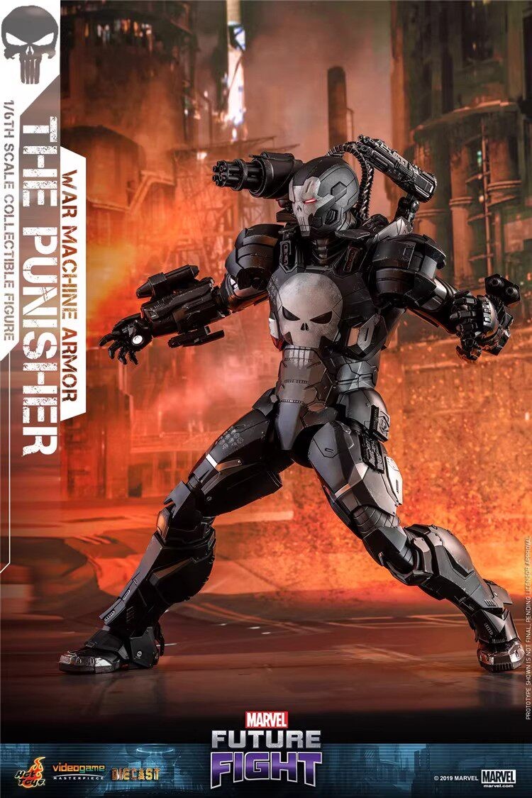 Hot Toys VGM33D28 Future Fight The Punisher War Machine 1/6 Scale Action Figure
