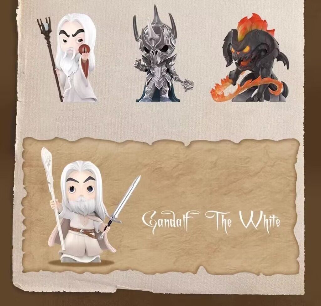 Authentic The Lord of The Rings Series Blind box Figures Doll Confirmed Toy Gift