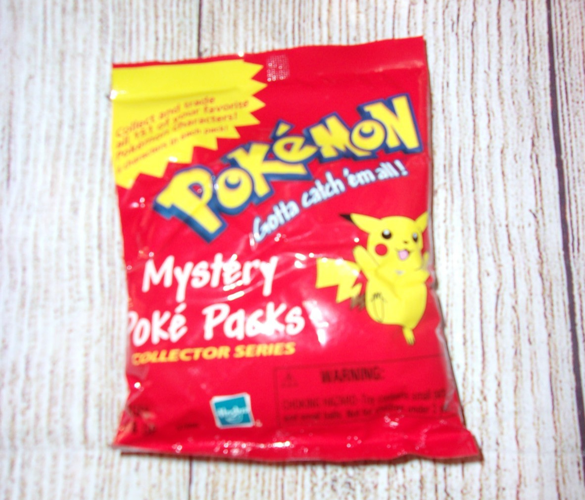 Rare Vintage Unopened 1999 Pokemon Mystery Poke Pack Collector Series New Sealed