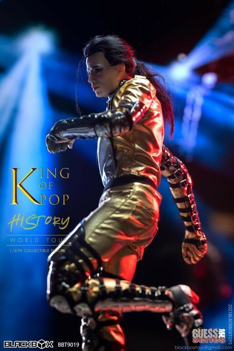 BLACKBOX BBT9019 1/6 Scale King Of Pop World Tour Michael Jackson