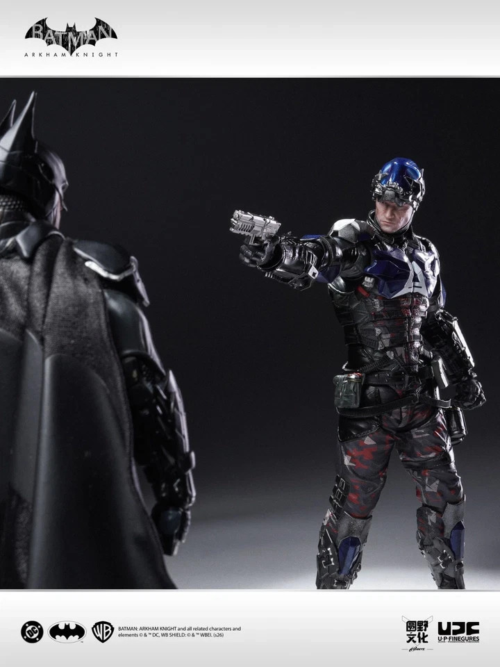 New In Hand LPZZ 1/12 Arkham Knight UPF Collectible Male Action Figure Model Toy