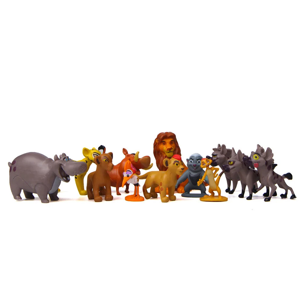 12Pcs Lion Guard Figure Set – Kion Simba Action Toy – Perfect Cake Topper Gift