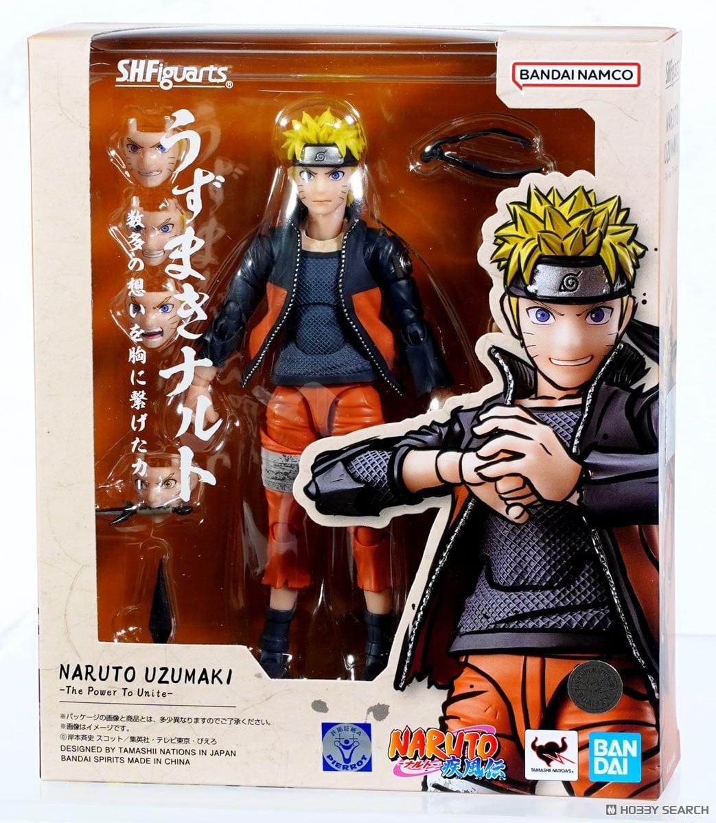 In-Stock Bandai S.H.Figuarts Uzumaki Naruto -The Power To Unite- (Naruto)