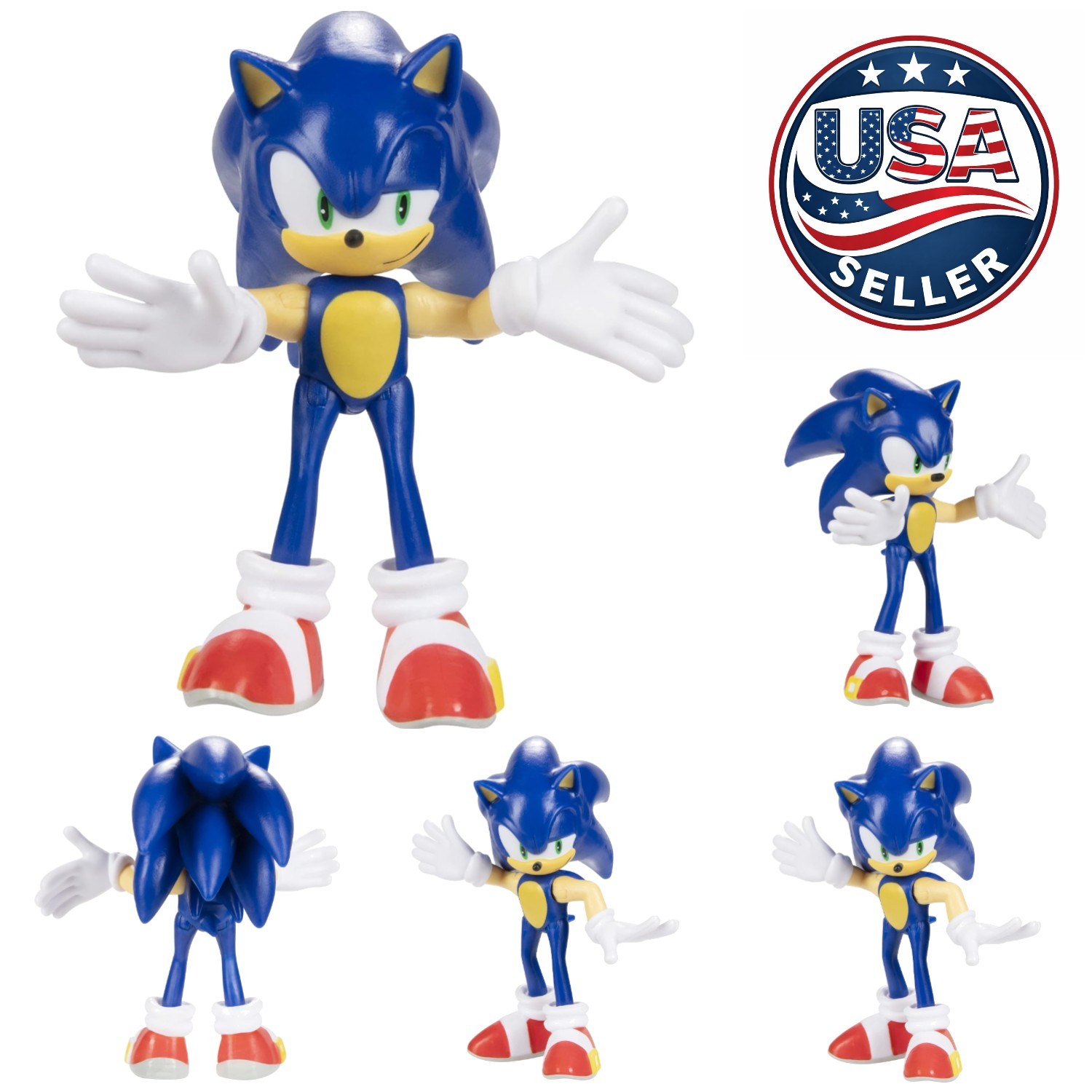 Exciting 2.5-Inch Action Figure – Modern Sonic Collectible Toy for All Ages