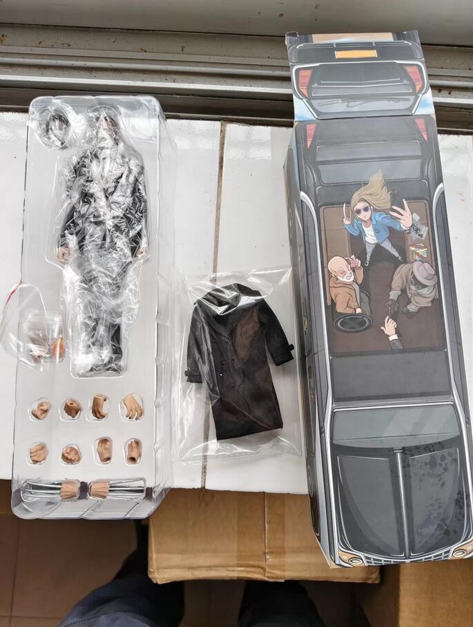 Nota Studio X-Men Wolverine Logan 6in Action Figure Doll with Trench Coat Ver.