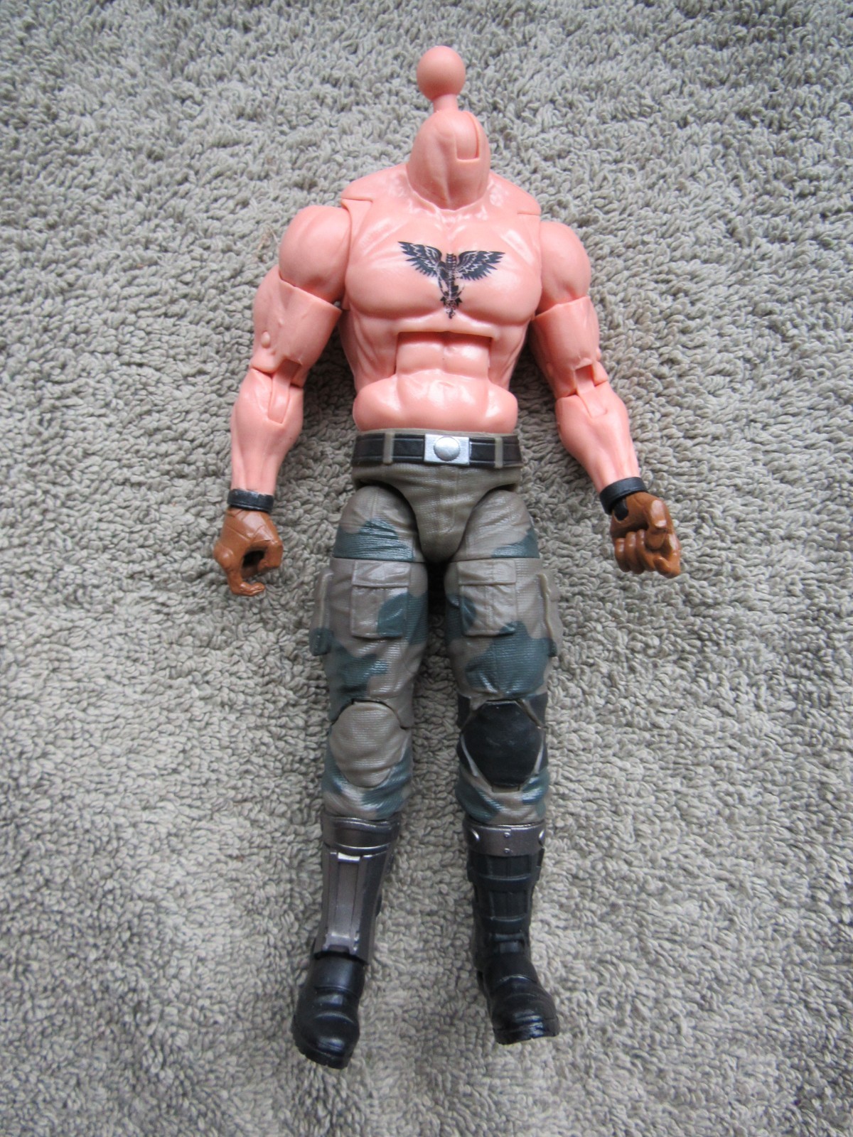 Hasbro GI JOE CLASSIFIED #07 GUNG HO BODY 6″ CUSTOM FODDER Parts