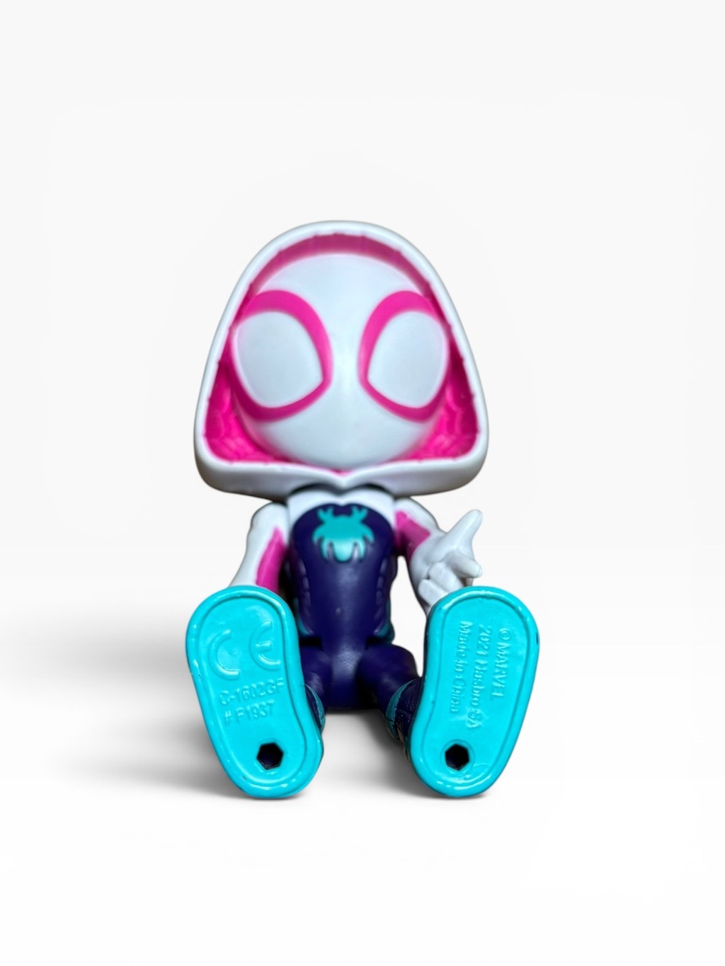 Girls Hasbro Spider-Gwen Action Figure One Size White and Purple