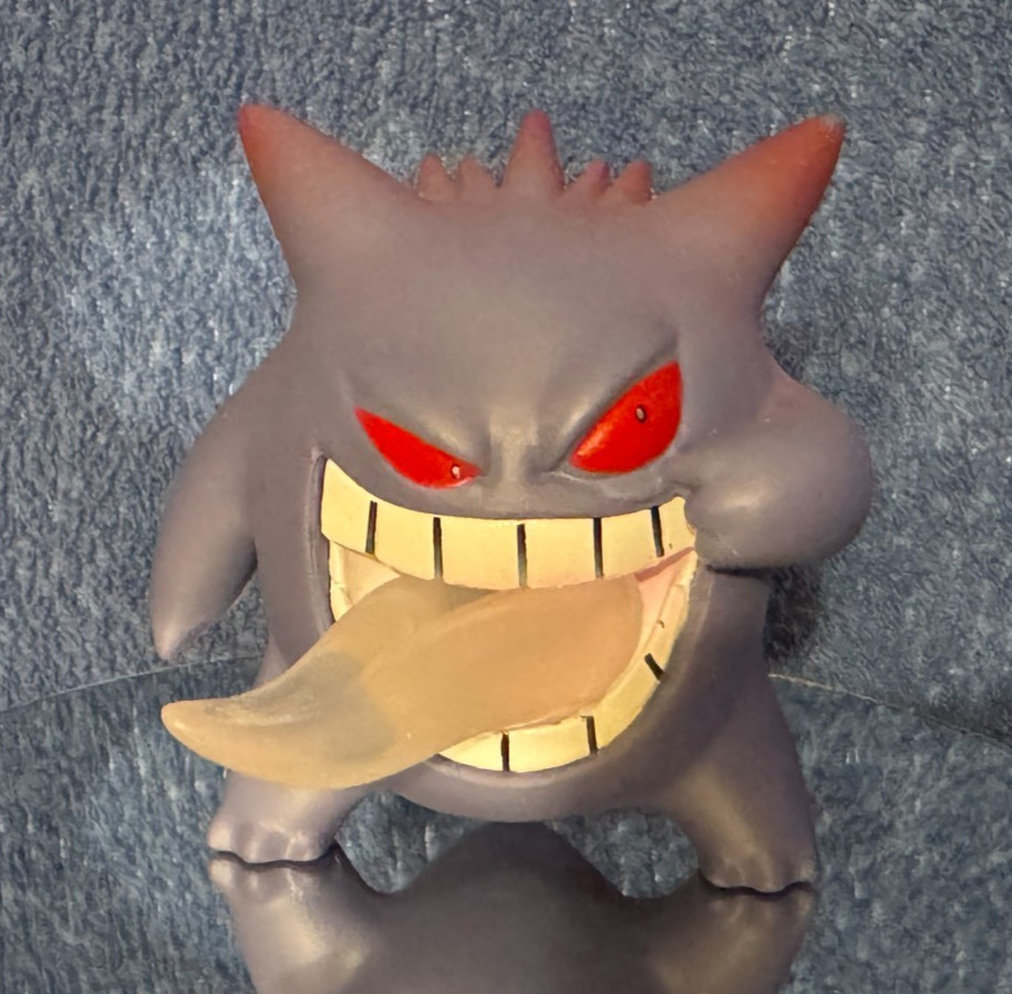 Gengar “Tongue” Limited Edition Pokemon Collectible Figure “Purple” – BRAND NEW