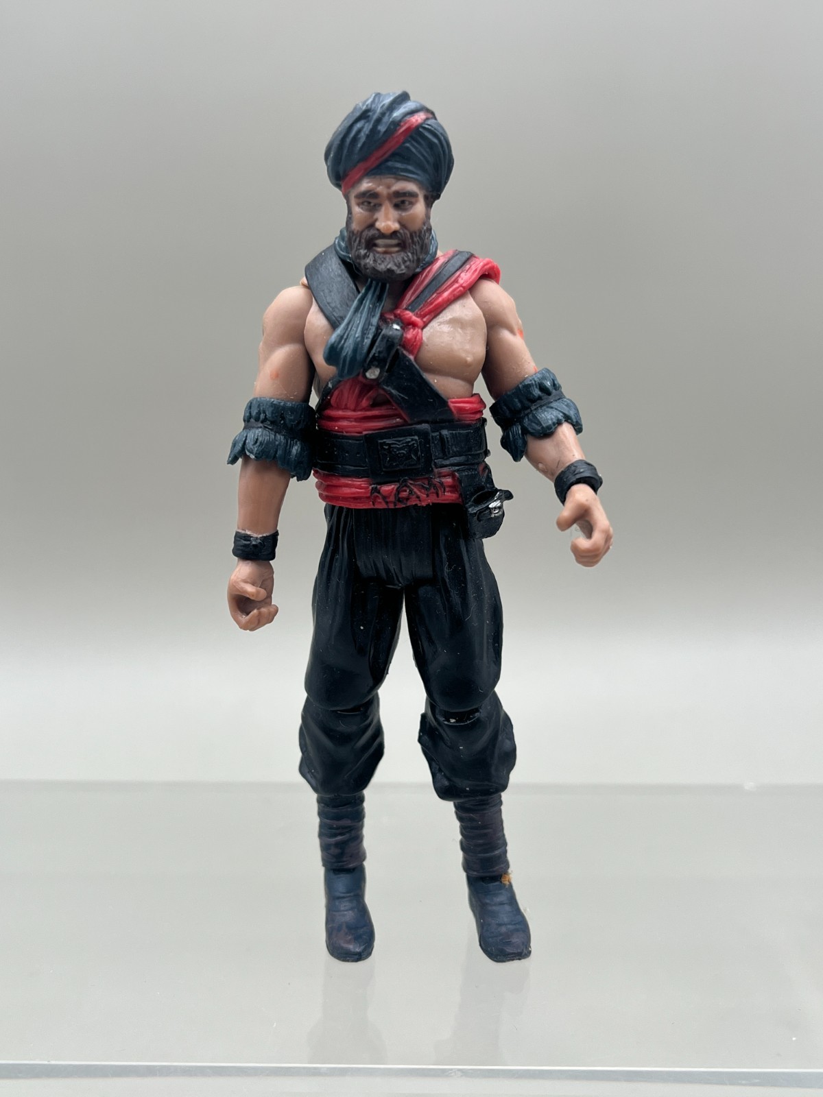 Indiana Jones and the Temple of Doom 2008 THUGGEE CHIEF GUARD 3.75″ figure