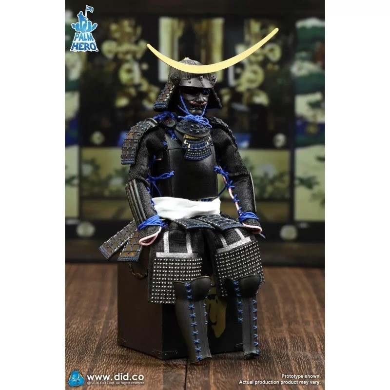1/12 Palm Hero Japanese Samurai Series Date Masamune Action Figure XJ80030 Gift