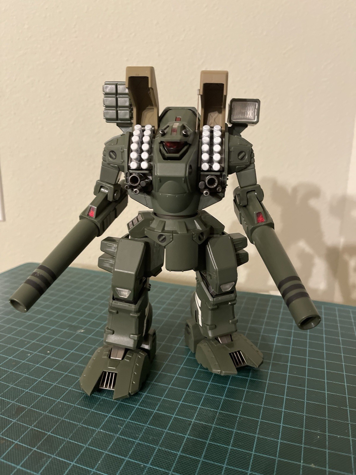 Destroid Tomahawk Olive-Drab Version 1:60 Scale Macross Yamato -us Seller-