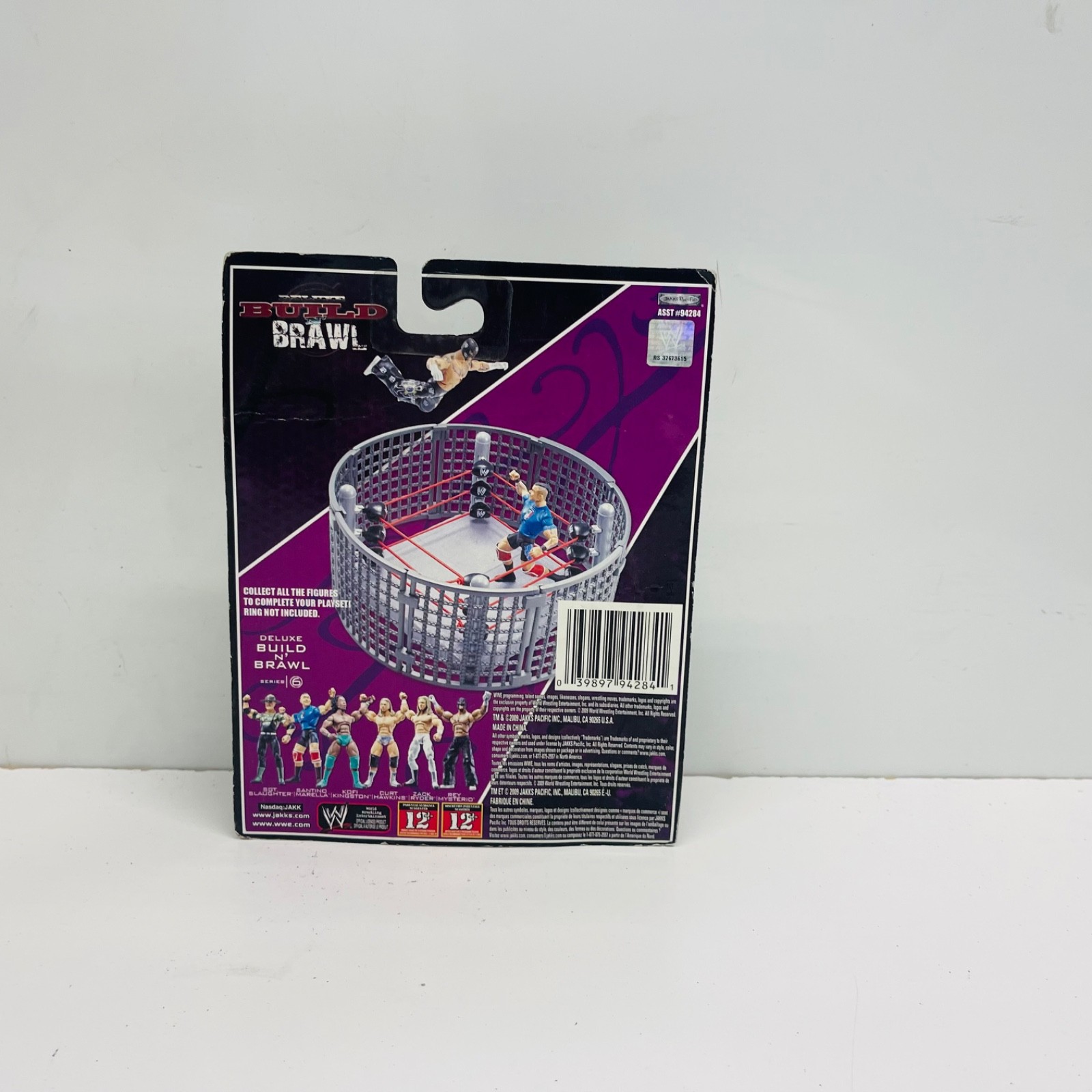 WWE Jakks Build N Brawl Rey Mysterio Series 6 Wrestling 3.75” NIP