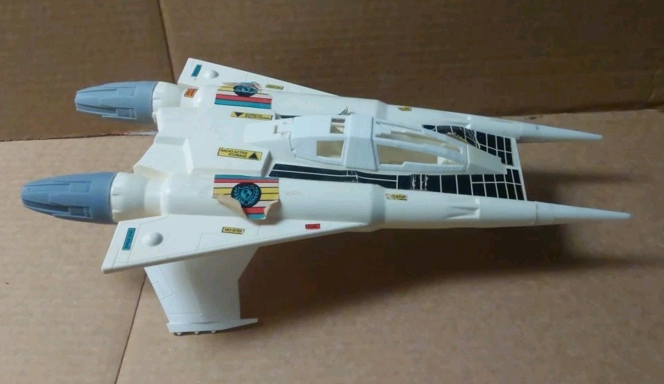 Vintage 1979 Mego Buck Rogers Starfighter With Reproduction Parts