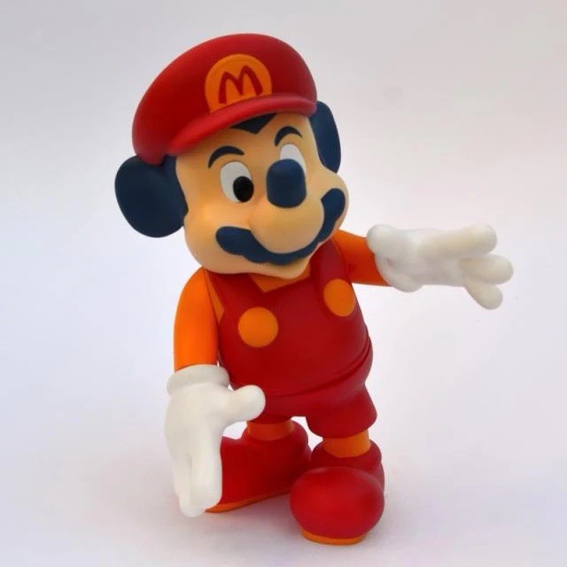 Dave Bondi AKASHI 5YL STANDARD EDITION DESIGNER VINYL Art Toy MARIO MICKEY