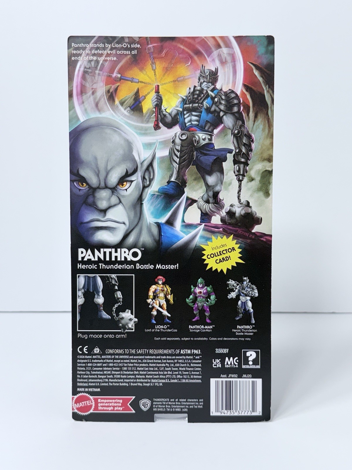 Masters Of The Universe X Thundercats Lion-O Panthor-Man and Panthro Lot of 3