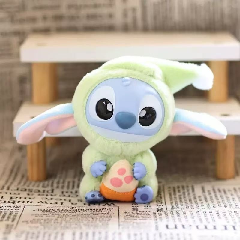 Miniso Stitch Eat Something Before Sleep Series Vinyl Figure Confirmed Blind Box